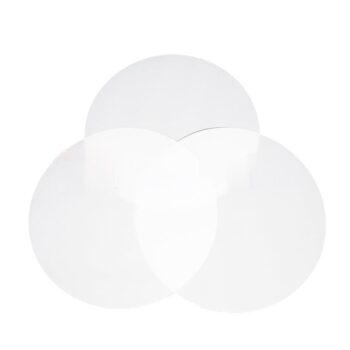 0.3um Aluminum Oxide Fiber Optic Lapping/Polishing Film, 50 pcs/pack