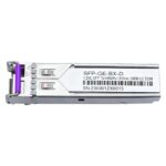 1000BASE-BX-D 20km TX1490nm/RX1310nm Simplex LC/UPC BiDi SFP Optical Transceiver Module