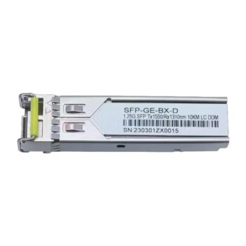 1000BASE-BX-D 10km TX1550nm/RX1310nm Simplex LC/UPC BiDi SFP Optical Transceiver Module