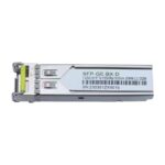 1000BASE-BX-D 20km TX1550nm/RX1310nm Simplex LC/UPC BiDi SFP Optical Transceiver Module