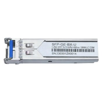 1000BASE-BX-U 10km TX1310nm/RX1490nm Simplex LC/UPC BiDi SFP Optical Transceiver Module
