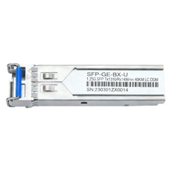 1000BASE-BX-U 40km TX1310nm/RX1490nm Simplex LC/UPC BiDi SFP Optical Transceiver Module