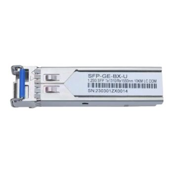 1000BASE-BX-U 10km TX1310nm/RX1550nm Simplex LC/UPC BiDi SFP Optical Transceiver Module