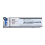 1000BASE-BX-U 40km TX1310nm/RX1550nm Simplex LC/UPC BiDi SFP Optical Transceiver Module