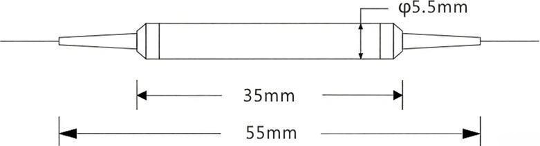1060nm 1480nm Single Dual Stage Polarization Insensitive Optical Isolator Dimensions