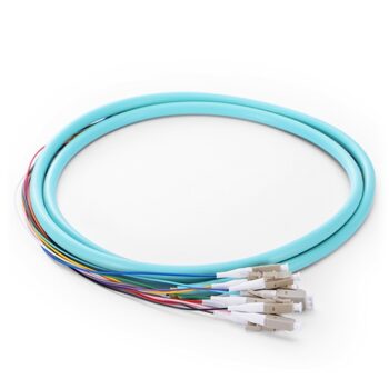 12 Fibers OM4 Multimode Pigtails