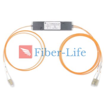 1x2 850nm Single Window Multimode FBT Coupler Splitter With ABS Box