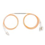 1x2 850nm Single Window Multimode FBT Coupler Splitter With Steel Tube
