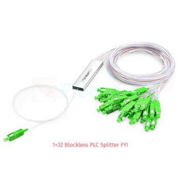1x64 Singlemode Mini Module Blockless PLC Splitter