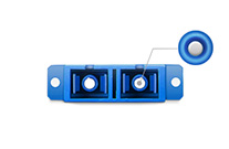 Customized SC to SC Duplex Fiber Optic Adapter/Coupler-4