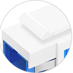 Customized SC to SC Simplex Singlemode/Multimode Fiber Keystone Jack-3