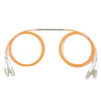 2x2 1310nm Single Window Multimode FBT Coupler Splitter With Steel Tube