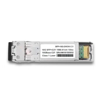 C17-C61 10G SFP+ DWDM Transceiver Module, 100GHz 100km DOM Duplex LC/UPC SMF