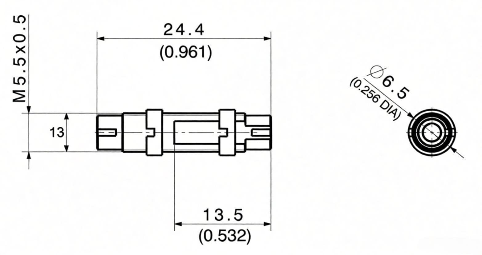 DIN to DIN Hybird SinglemodeMultimode Simplex Metal Fiber Optic Adapter-1