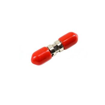 DIN to DIN Hybird Singlemode/Multimode Simplex Metal Fiber Optic Adapter