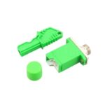 E2000-APC-Female-To-FC-APC-Female-Simplex-Singlemode-Hybrid-Fiber-Optic-Adapter-With-Flange.jpg