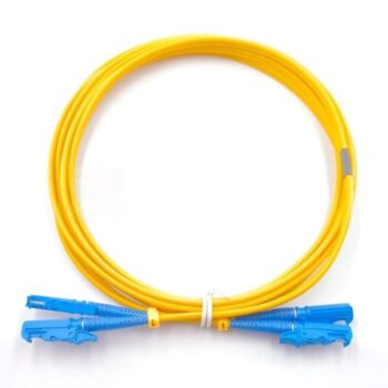 E2000/UPC To E2000/UPC Duplex OS2 Singlemode Fiber Patch Cable