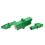 E2000LSHAPC-to-E2000LSHAPC-Simplex-OS2-Single-Mode-Plastic-Fiber-Optic-AdapterCoupler-with-Flange-1.jpg