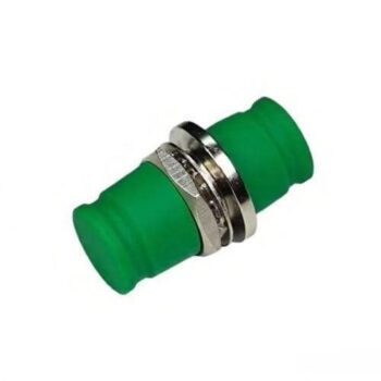 FC/APC To FC/APC Simplex Singlemode Big D Metal Fiber Optic Adapter Without Flange