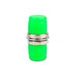 FC/APC To FC/APC Simplex Singlemode Small D Metal Fiber Optic Adapter Without Flange