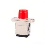 FC/UPC Female To SC/UPC Female Hybrid Simplex Singlemode/Multimode Metal Fiber Optic Adapter With Flange