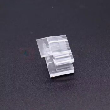Fiber Optic LC Duplex Clip, Transparent, 100 PCS/Pack