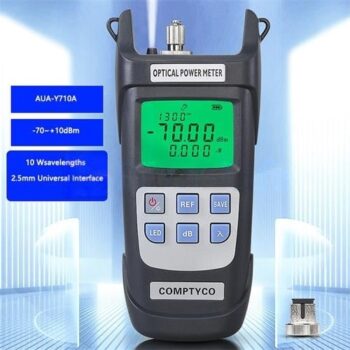 Handheld Optical Power Meter AUA-Y710A/Y510A Fiber Optic Attenuation Tester Optical Meter, -70~10dBm/-50~26dbm
