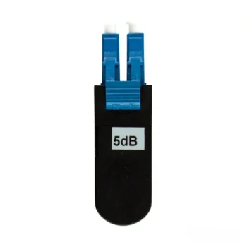 SM/MM LC Fiber Loopback Attenuator Male-Male, 1~20dB Optional