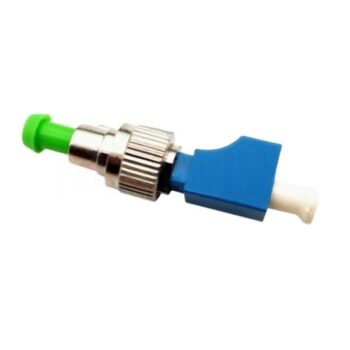 LC/UPC Female to FC/APC Male Hybrid Simplex Singlemode Fiber Optic Adapter/Coupler