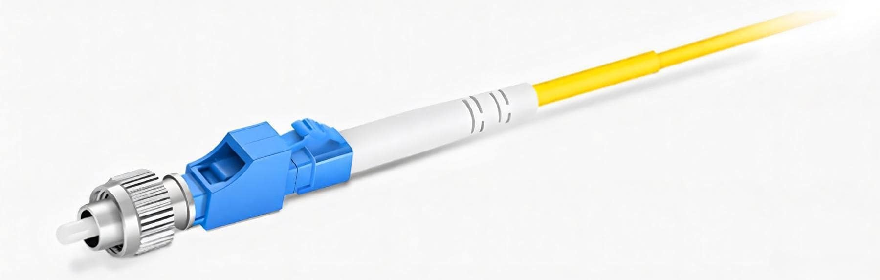 LC UPC Female to FC APC Male Hybrid Simplex Singlemode Fiber Optic Adapter Coupler Features