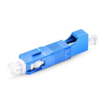 LC/UPC Female to SC/UPC Male Simplex Singlemode/Multimode Fiber Optic Adapter/Coupler without Flange