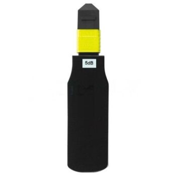 SM/MM MTO/MPO-12 Fiber Loopback Attenuator Male-Male, 1~20dB Optional