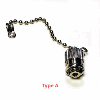 Metal Cap & Chain For ST Mating Sleeve/ST Adapter