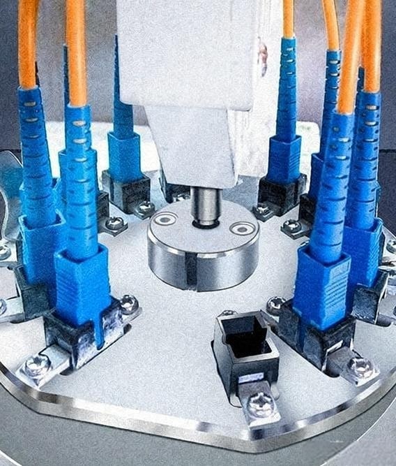 OM2 Multimode Duplex Fiber Optic Patch Cable Precision polishing