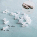 Plastic Universal Dust Cap For 1.25mm LC/MU Ferrules, 100 pcs/pack