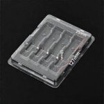QSFP/QSFP+ Plastic Packaging Clamshell Box For 4-Count QSFP/QSFP+ Transceivers