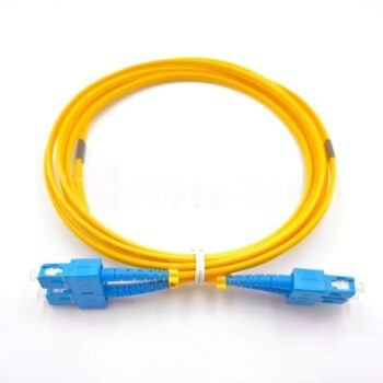 SC/UPC To SC/UPC Duplex OS2 Singlemode Fiber Patch Cable