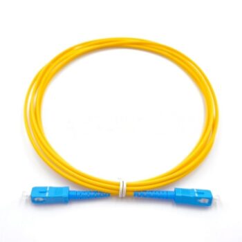 SC/UPC To SC/UPC Simplex OS2 Singlemode Fiber Patch Cable