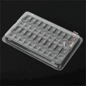 SFP/SFP+ Plastic Packaging Clamshell Box For 20-Count SFP/SFP+ Transceivers