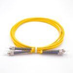 ST/UPC To ST/UPC Duplex OS2 Singlemode Fiber Patch Cable