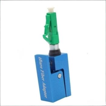 Square LC/APC Simplex Singlemode Bare Fiber Optic Adapter/Coupler