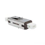MU to MU Simplex Single Mode/Multimode Metal Fiber Optic Adapter